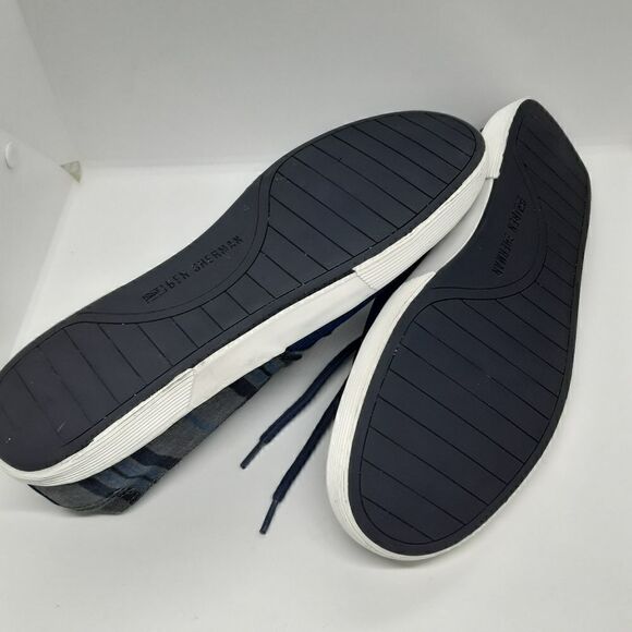 Ben Sherman Bristol Oxford Canvas Men's Shoes Blue Color Size 11 - Picture 10 of 10